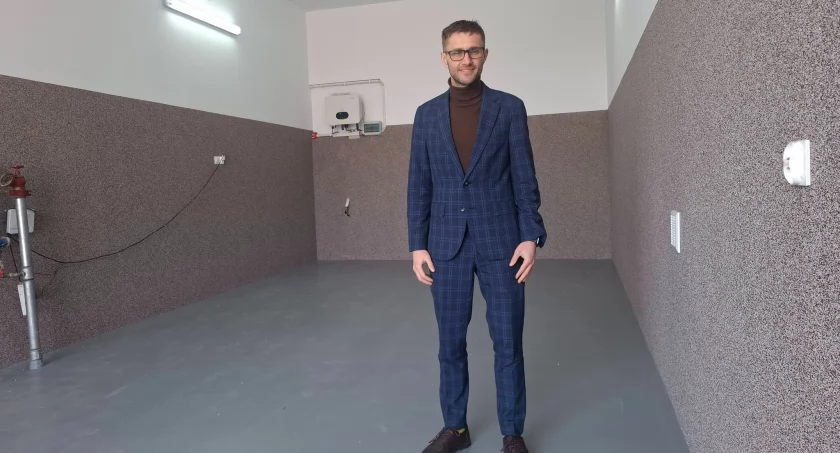 Zakończyły się remont garażu samochodu pożarniczego Ochotniczej Straży Pożarnej w Matyldowie