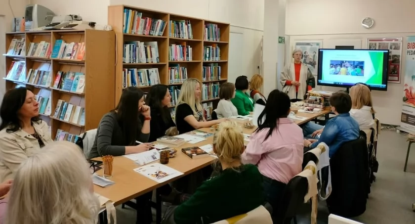 Teatr ilustracji w Bibliotece Pedagogicznej w Sochaczewie