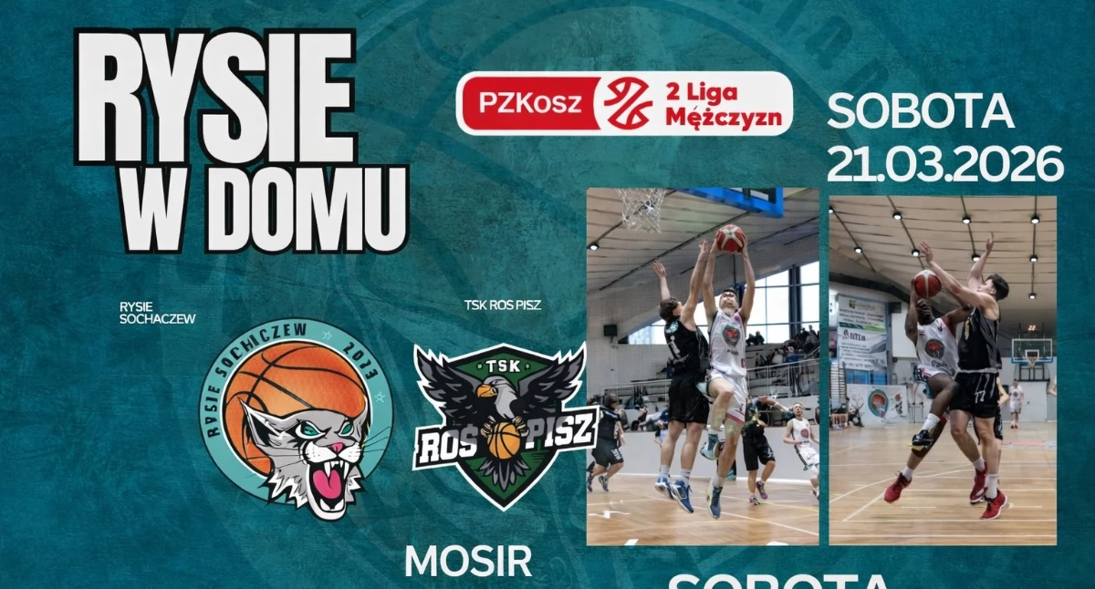 Decydujący mecz Rysi Sochaczew z TSK Roś Pisz – walka o utrzymanie w II lidze