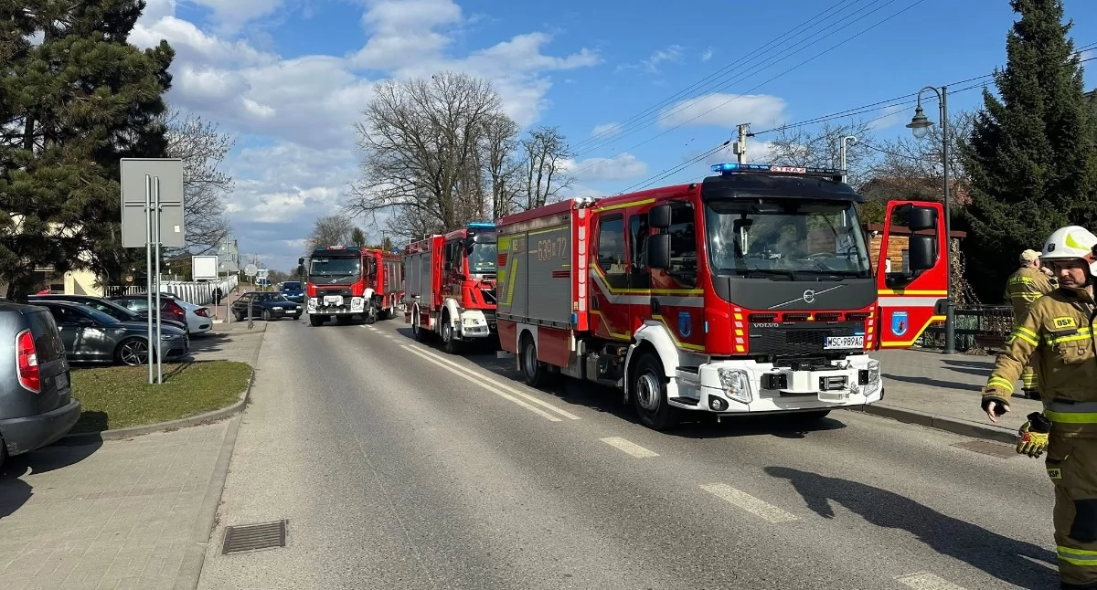Wypadek w Paprotni - ranna jedna osoba