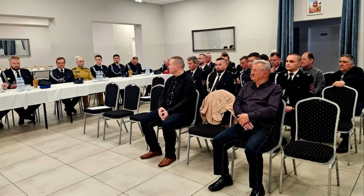 Strażacy z OSP w Młodzieszynie podsumowali działalność podczas walnego zebrania