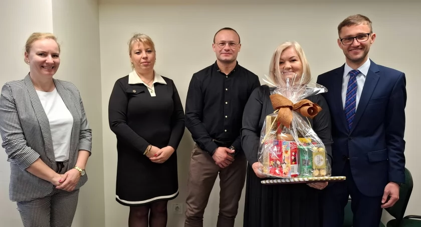 Uroczyste pożegnanie Pani Reginie Sołtysiak - Kierownika Gminnego Ośrodka Pomocy Społecznej w Rybnie