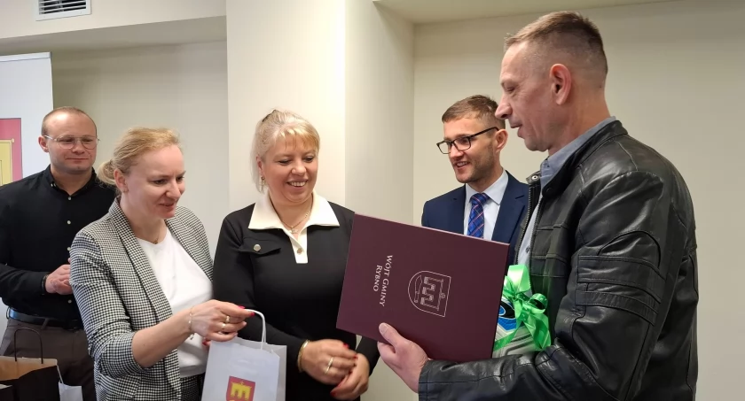Podziękowali za rozwój sportu w gminie Rybno