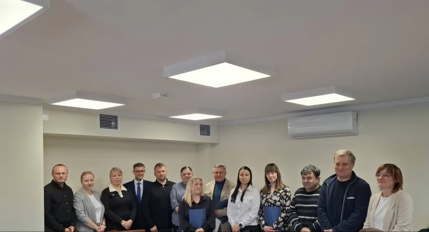 Podziękowania dla radnych i sołtysów podczas sesji Rady Gminy Rybno