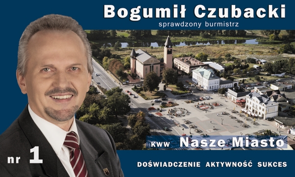 List burmistrza Bogumiła Czubackiego do mieszkańców