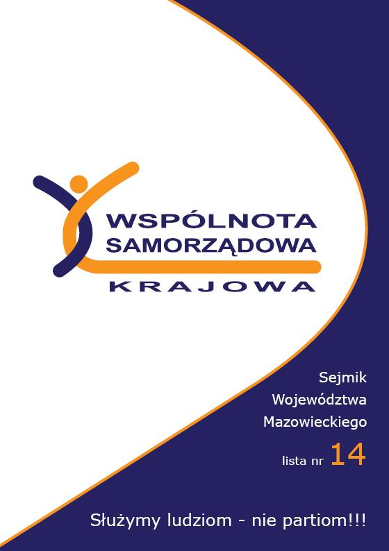 Broszura i spoty KWW Krajowa Wspólnota Samorządowa