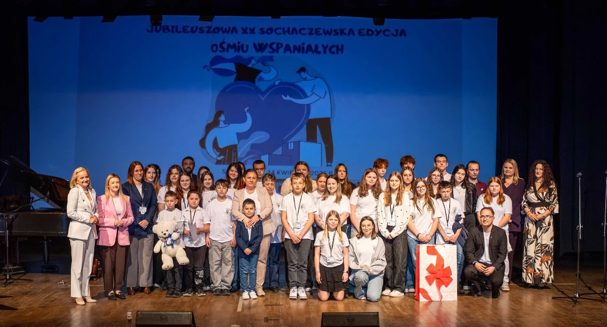 Gala Ośmiu Wspaniałych w Sochaczewie uhonorowała lokalnych wolontariuszy