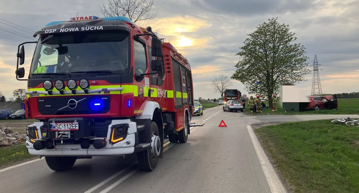 Kolejny niedzielny wypadek - tym razem w Wikcinku