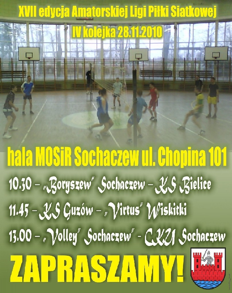 Amatorska Liga Siatkówki - 17.11.2010