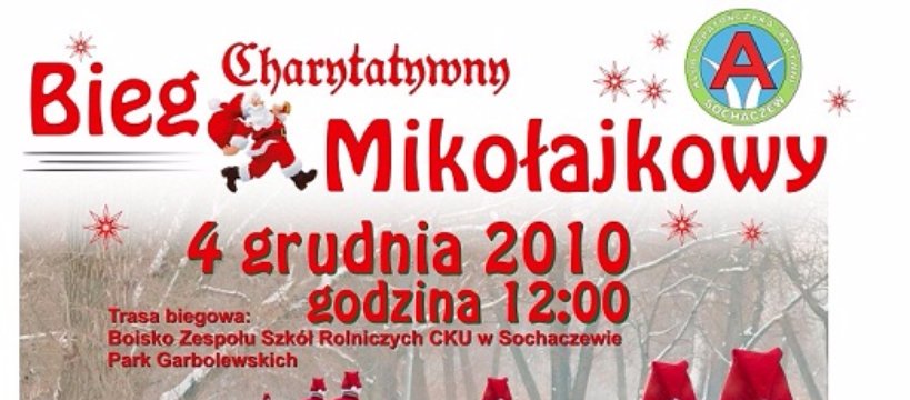 Zaproszenie na Bieg Charytatywny