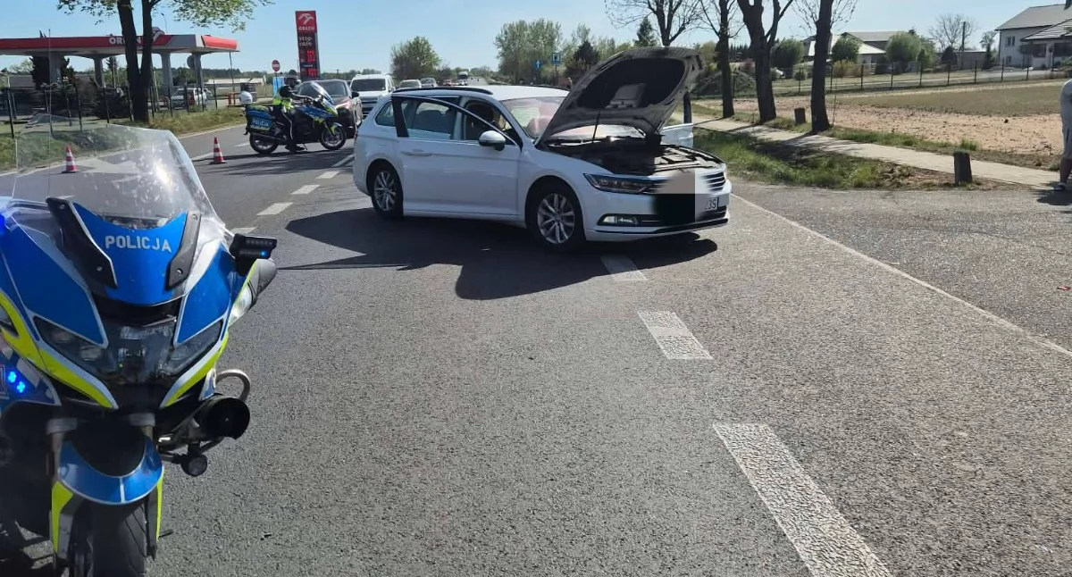 Śmiertelny wypadek na DK92 -  nie żyje motocyklista