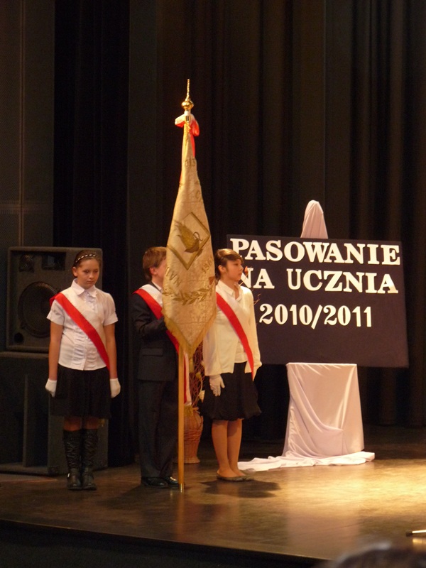 Pasowanie na ucznia - 27.11.2010