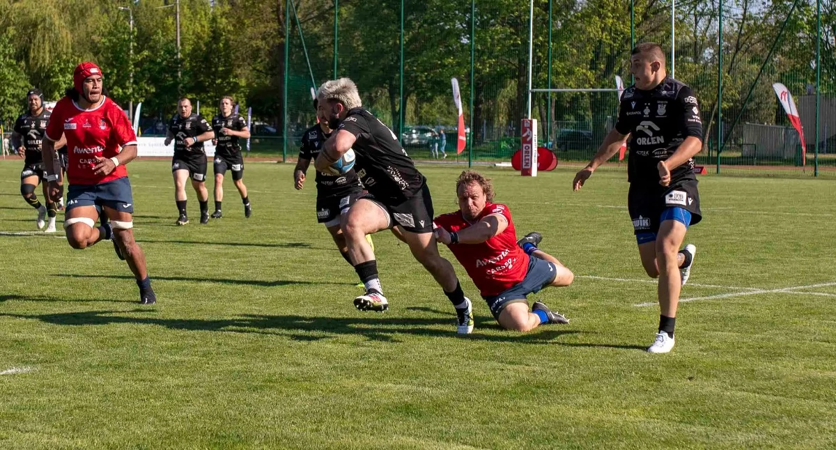 ORLEN Orkan Sochaczew przegrał z Pogonią Awenta Siedlce w emocjonującym meczu Ekstraligi rugby