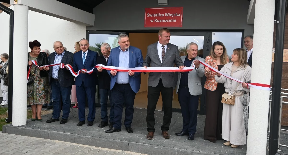 Świetlica w Kuznocinie - oficjalnie otwarta 
