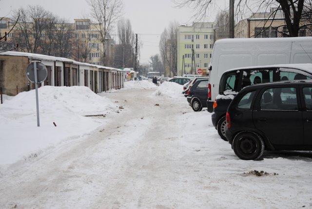 Sochaczew i śnieg