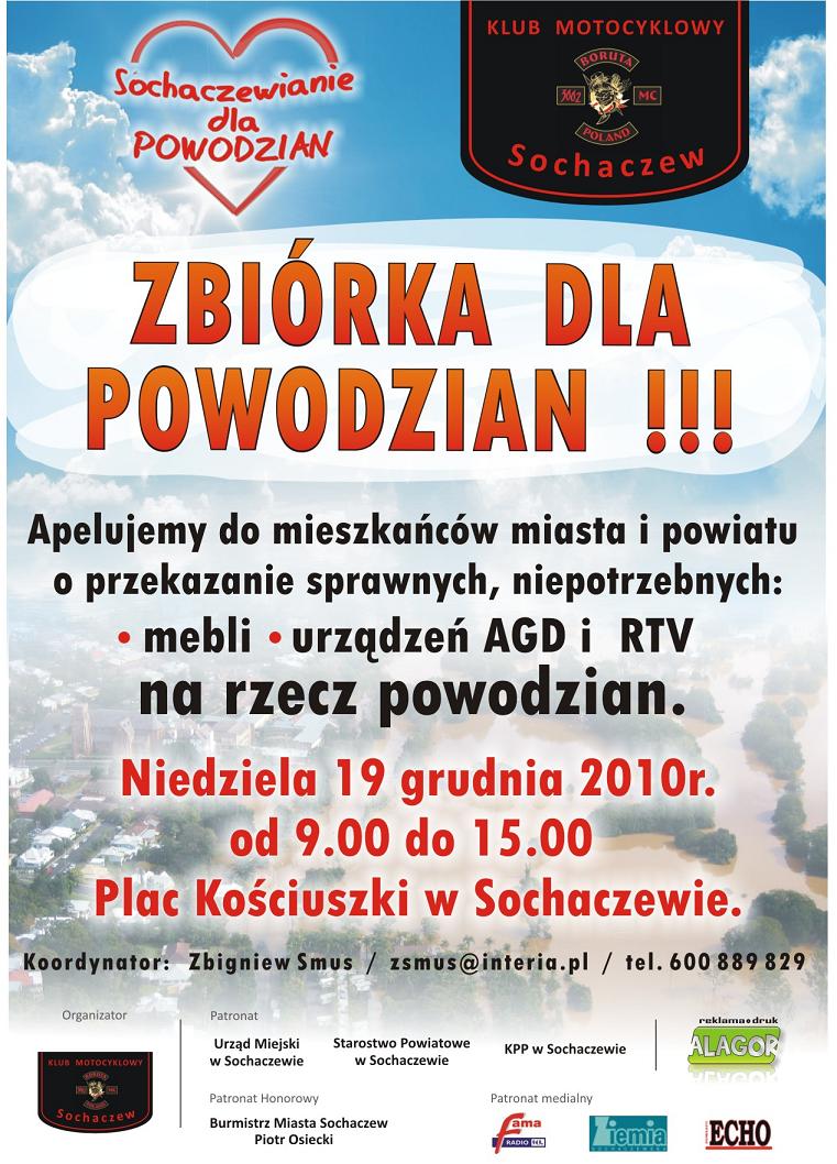 Sochaczewianie dla powodzian