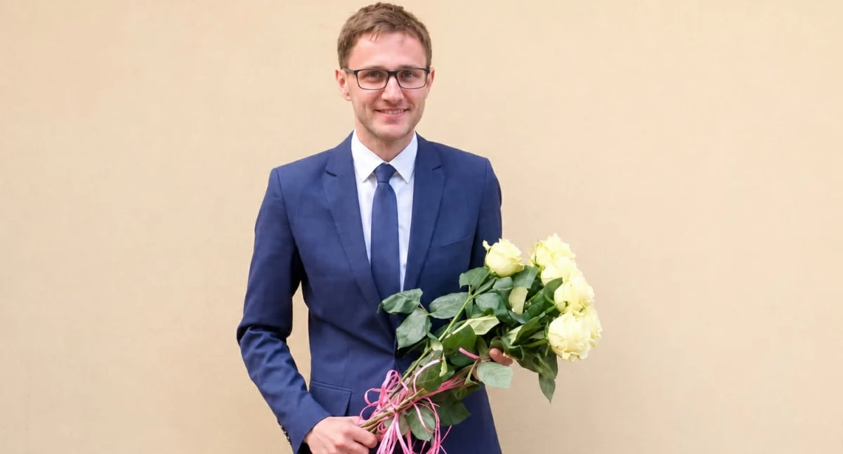 Wójt Gminy Rybno Damian Jaworski z życzeniami z okazji Dnia Matki 