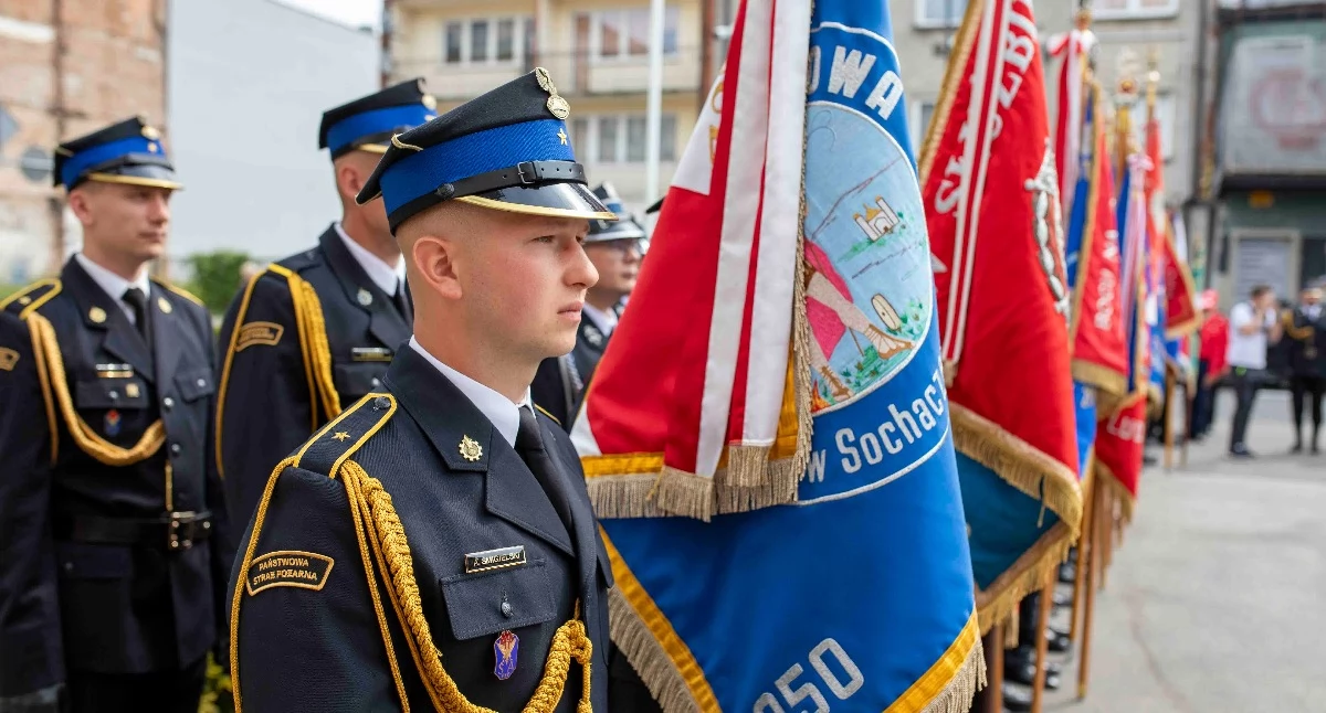Strażackie święto w Sochaczewie. Wręczono awanse i odznaczenia