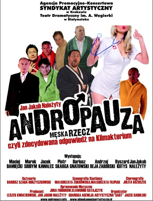 Andropauza męska rzecz czyli zdecydowana odpowiedź na Klimakterium