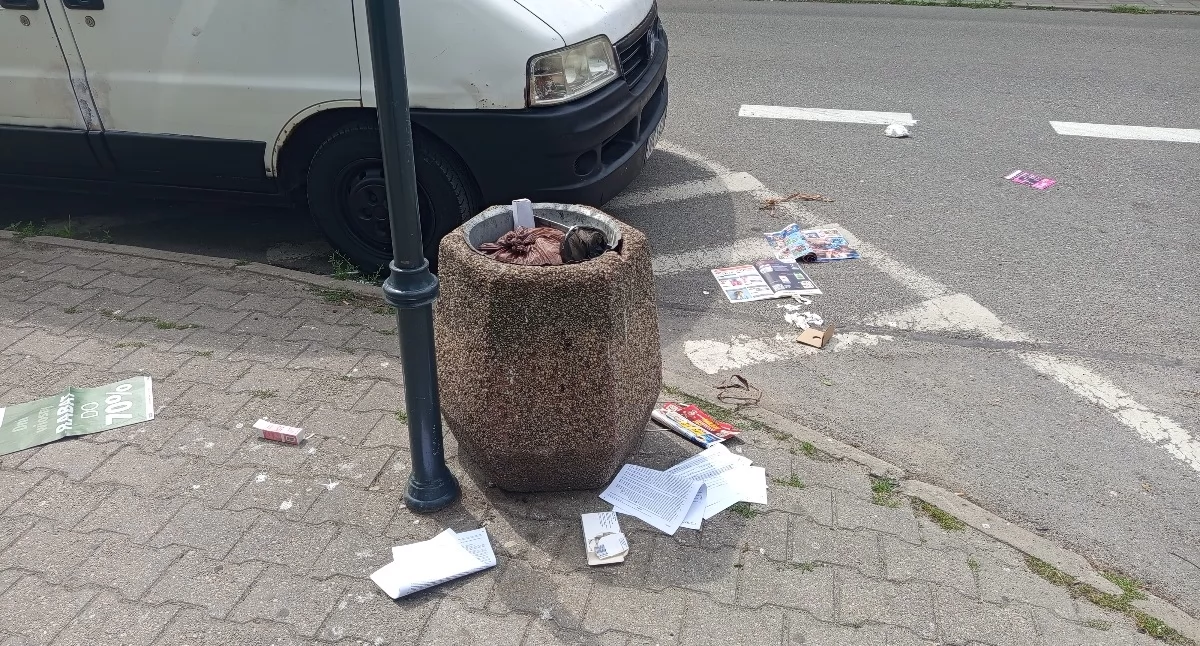Problem z ulicznymi koszami w Sochaczewie