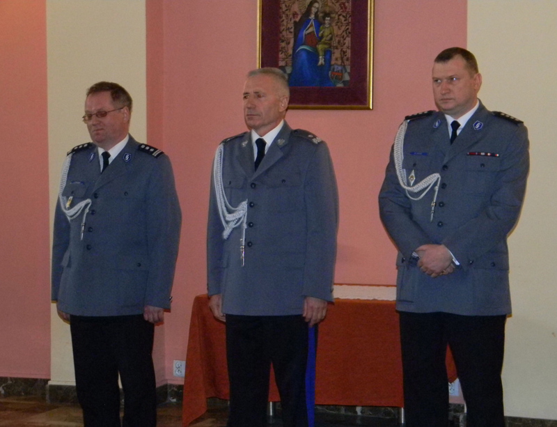 Pożegnanie Komendanta Policji