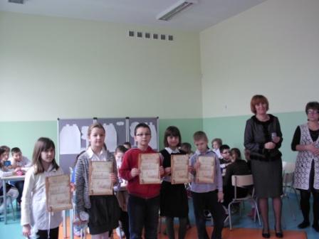 Międzyklasowy konkurs czytelniczy - w świecie lektury 