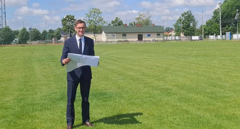Gmina Rybno pozyskała 50 tys. zł dofinansowania na wykonanie nawadniania płyty boiska