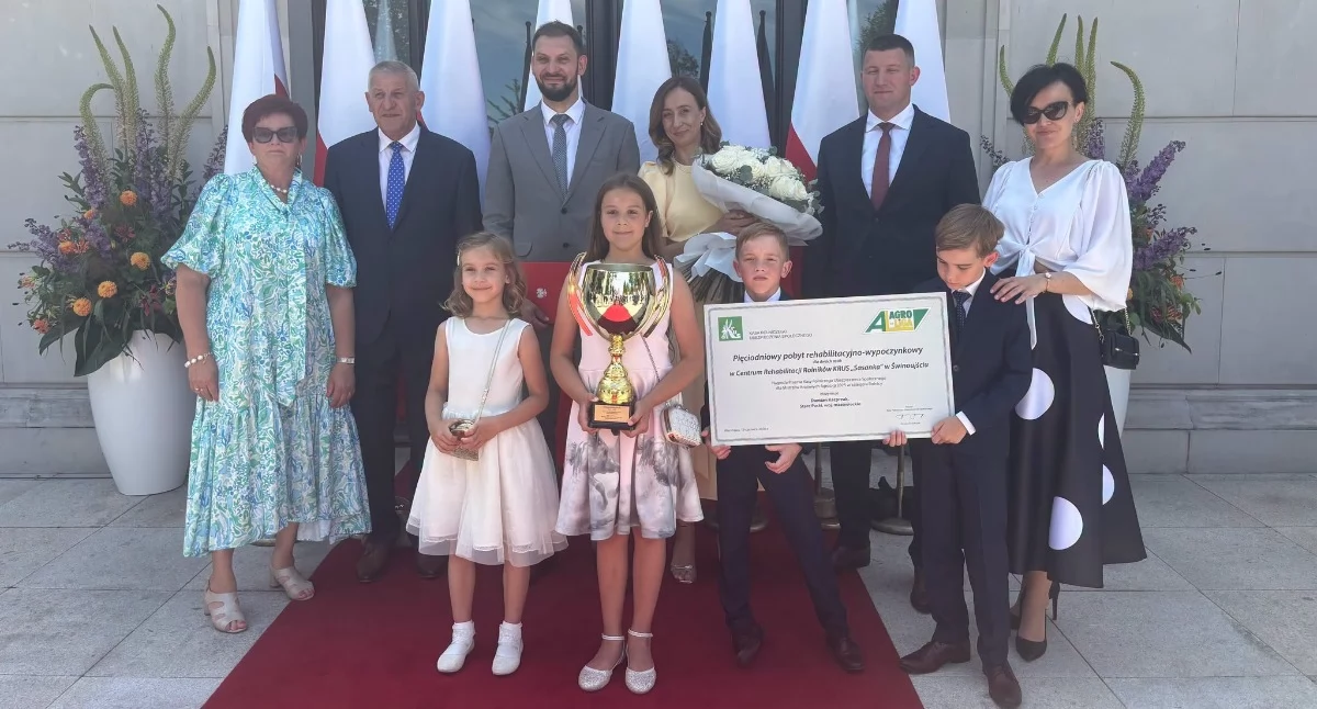 Wielki sukces rolnika z gminy Teresin - Damian Kacprzak krajowym Mistrzem AgroLigi