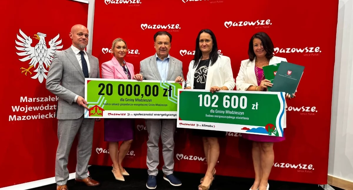 Kolejne 2 umowy dotacji dla Gminy Młodzieszyn z budżetu Województwa Mazowieckiego