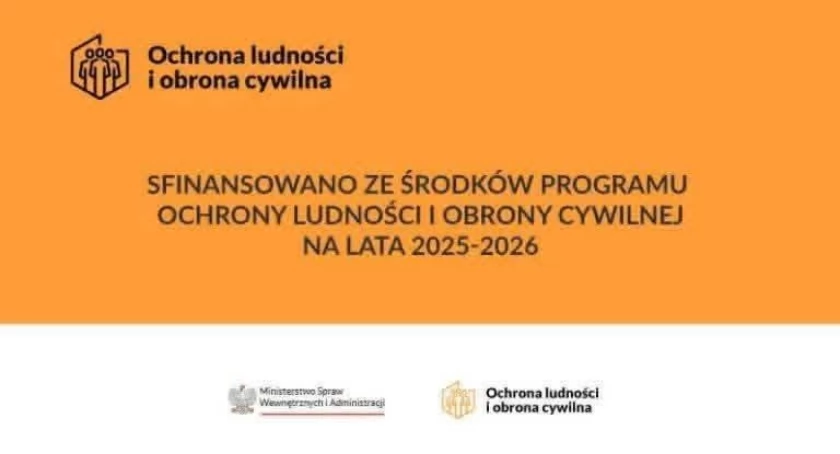 Gmina Rybno pozyskała 502 tys. zł na rozwój infrastruktury ochrony ludności i obrony cywilnej, umowa o dofinansowanie podpisana 
