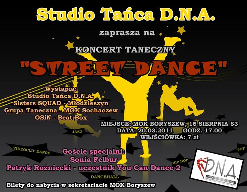 STREET DANCE - taneczne show w Sochaczewie