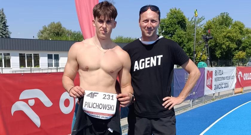 Szymon Pilichowski z bardzo dobrym występem na 80. PZLA Mistrzostwach Polski U20 w Zamościu.