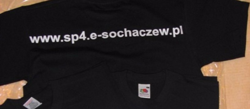 Koszulki rozdane - Konkurs na najlepszą stronę na e-Sochaczew.pl