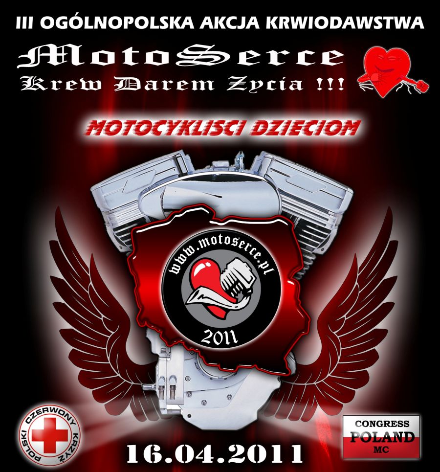 Oddaj krew w ramach MOTOSERCA 2011