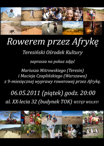 AFRYKA NA ROWERACH w TOKu