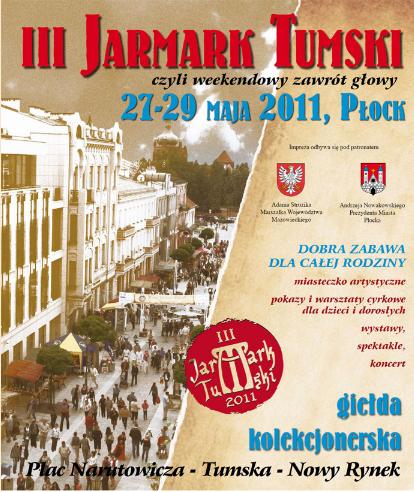 III Jarmark Tumski w Płocku - zapraszamy!