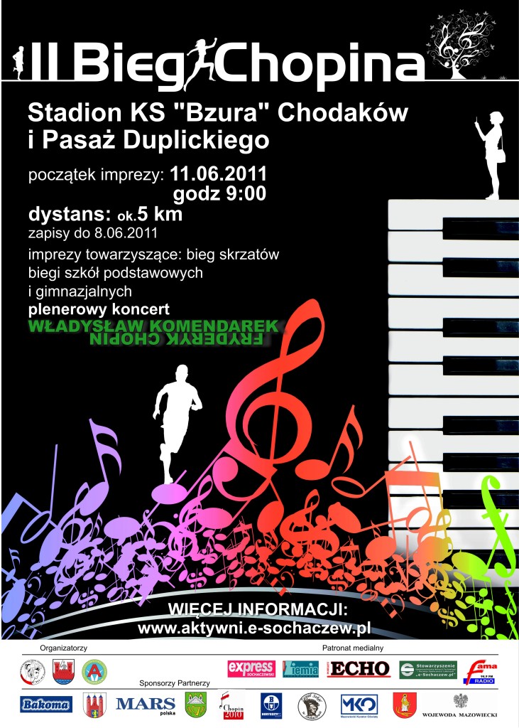II Bieg Chopina - Zaproszenie