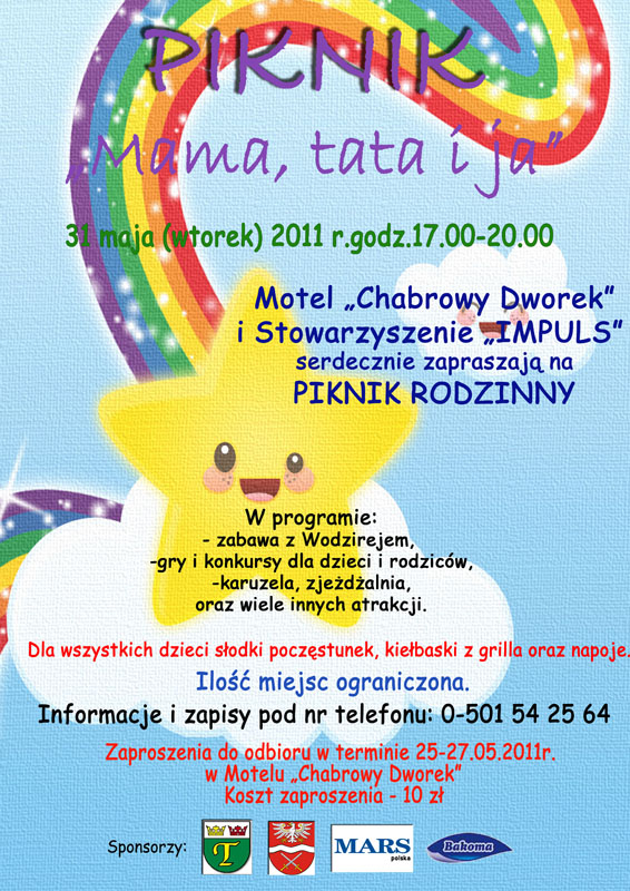 Piknik z okazji DNIA DZIECKA