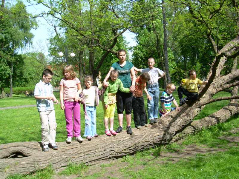 Piknik w Parku Garbolewskich