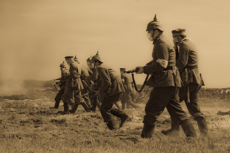 Wydarzyło się 96 lat temu- broń masowego rażenia na froncie Bolimów-Sochaczew 31 maja 1915 r.
