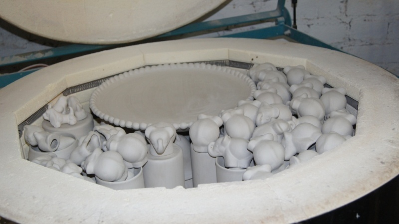 W pracowni ceramicznej