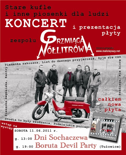 Grzmiąca Półlitrówa na Dniach Sochaczewa