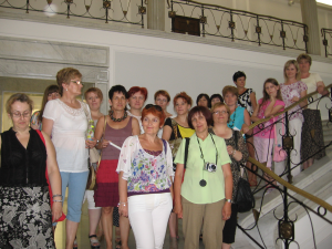 Wyjazd nauczycieli bibliotekarzy z terenu powiatu sochaczewskiego do Biblioteki Sejmowej oraz Biblio