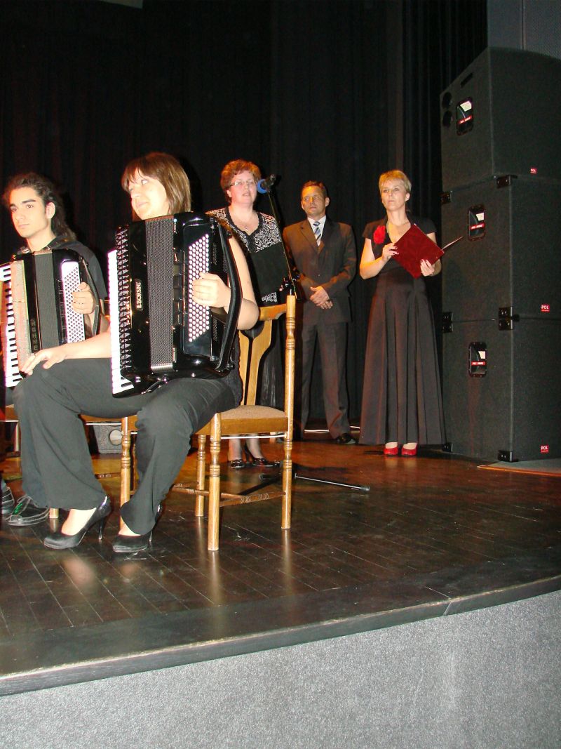Koncert orkiestry akordeonowej Akademickiego Stowarzyszenia Artystyczno-Kulturowego z Serbii