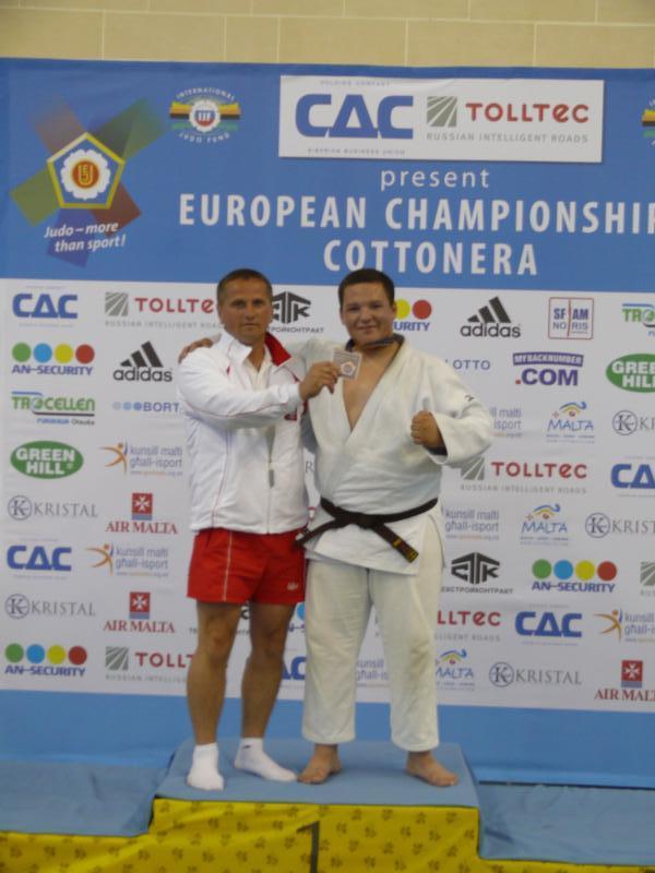 Sukces trenera Janusza Piechny na Mistrzostwach Europy - Malta 2011
