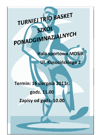 Wakacyjny Turniej Trio Basket Szkół Ponadgimnazjalnych