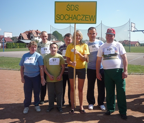 XII Mityng Lekkoatletyczny Środowiskowych Domów Samopomocy w Myszyńcu