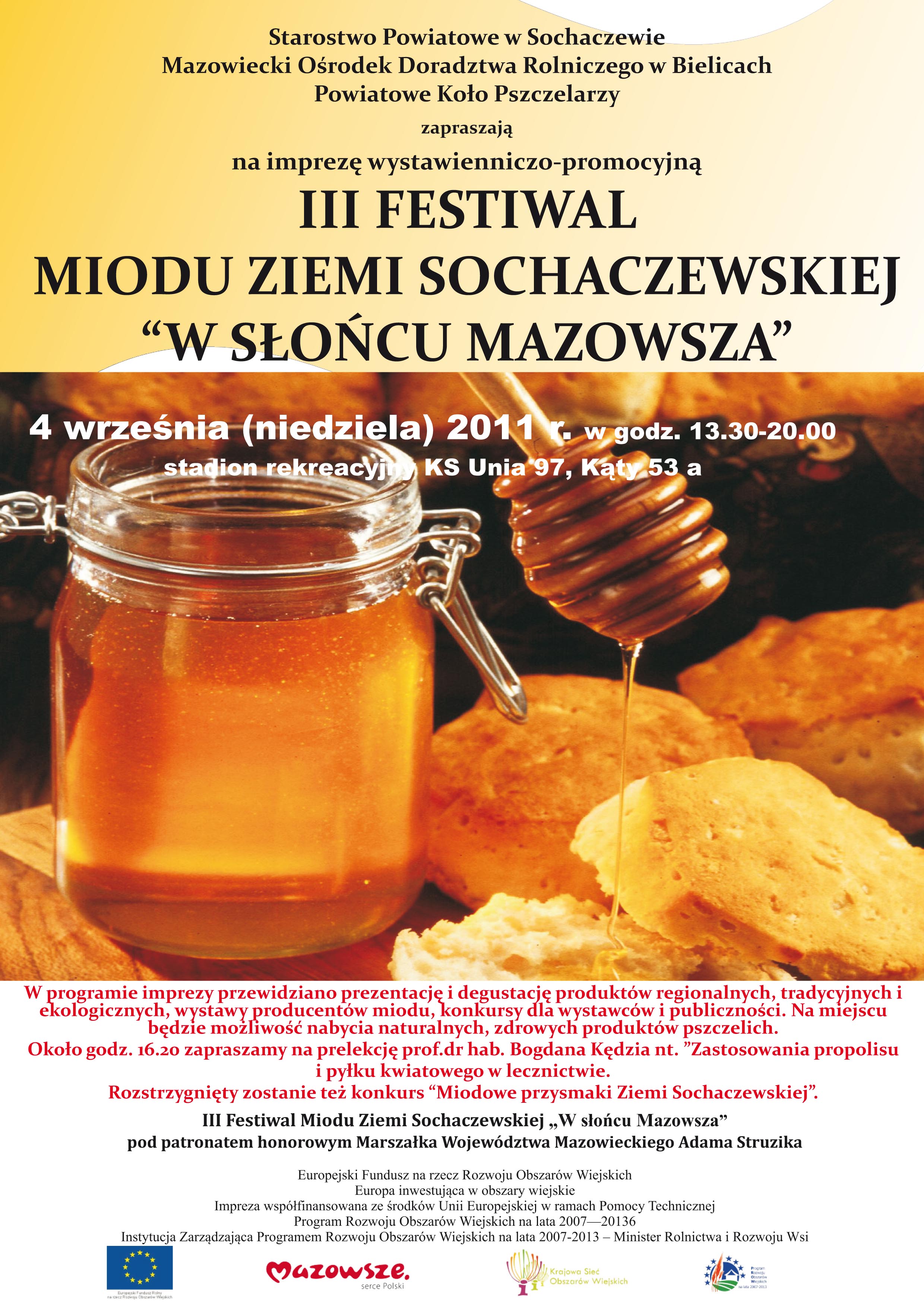 III Festiwal Miodu Ziemi Sochaczewskiej