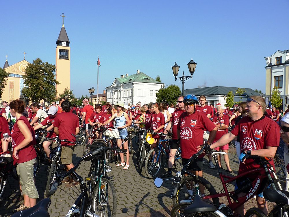 500 rowerów na starcie