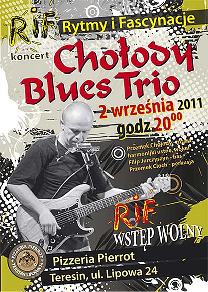CHOŁODY BLUES TRIO na RiF-ie w Teresinie